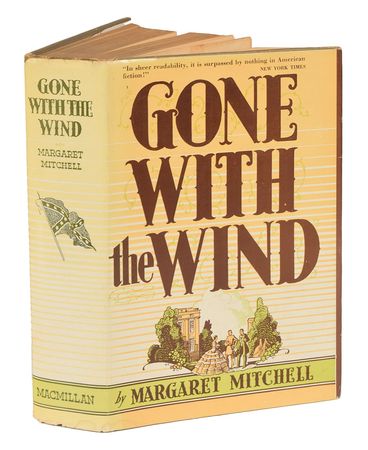 Lot #492 Margaret Mitchell: Scarce uninscribed first printing of Gone With the Wind - Image 2