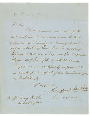 Lot #20 Andrew Jackson: The â€˜Hero of New