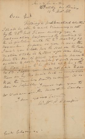 Lot #28 William Henry Harrison: General Harrison