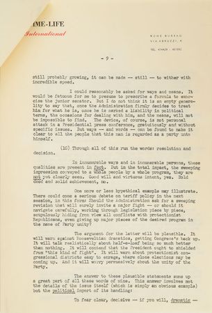 Lot #126 Dwight D. Eisenhower: The 