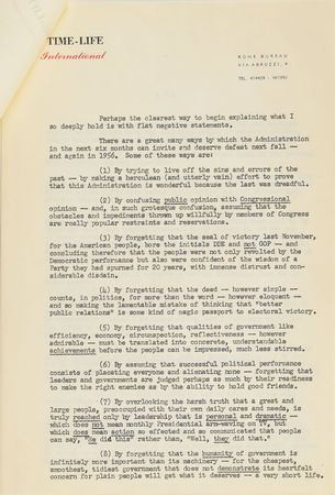 Lot #126 Dwight D. Eisenhower: The 