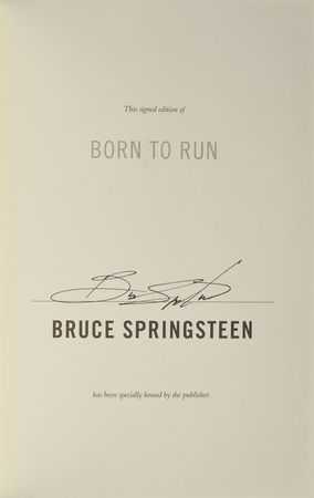 Lot #646 Bruce Springsteen Book - Image 1
