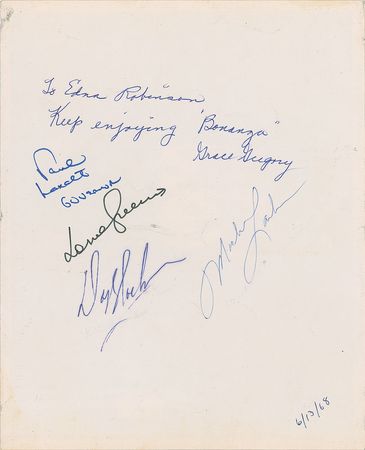 Lot #669 Bonanza: The Cartwrights at Ponderosa Ranch - Image 1