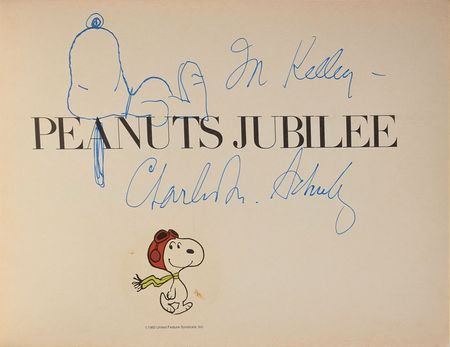 Lot #446 Charles Schulz Book - Image 1