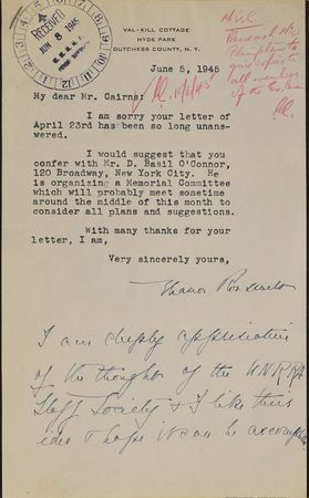 Lot #222 Eleanor Roosevelt Typed Letter Signed - Image 1