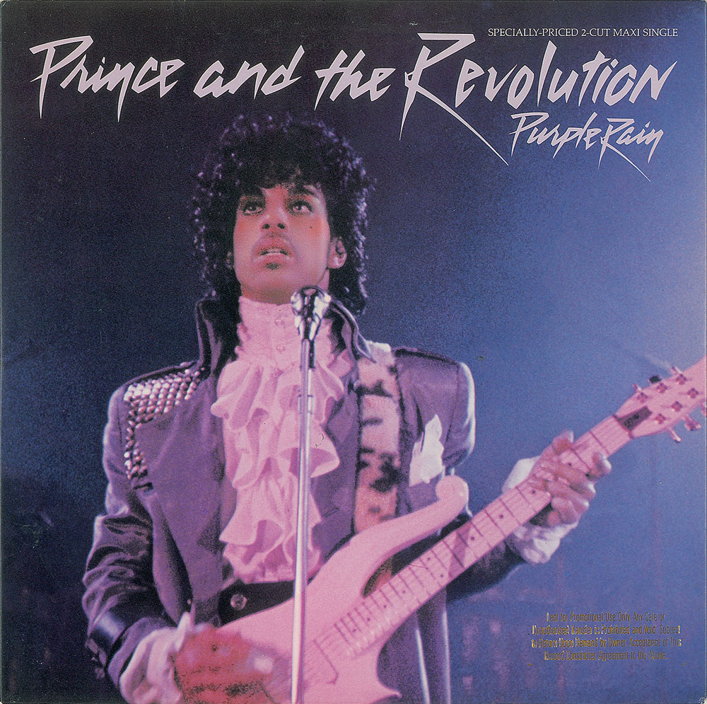 Prince 'Purple Rain' Promotional Single Album | RR Auction