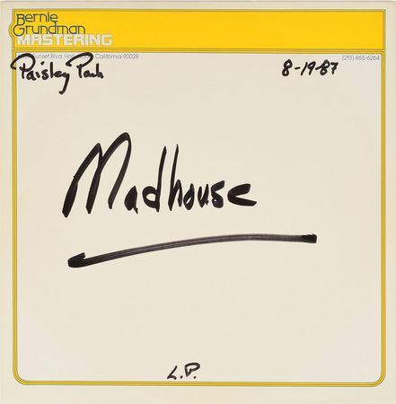 Lot #4126  Madhouse 1987 Acetate Test Pressing  - Image 1