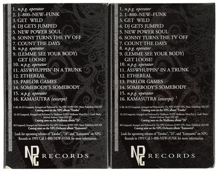 Lot #6231  Prince New Power Generation Pair of Sample Experience Cassettes - Image 2
