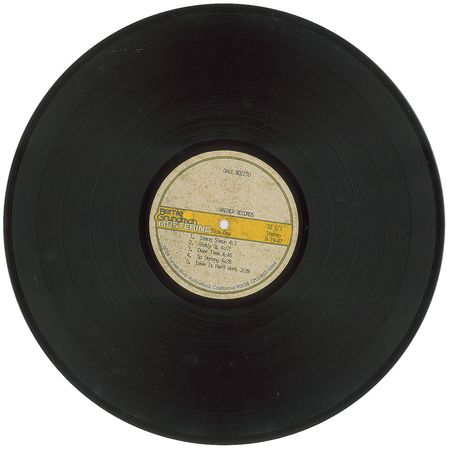 Lot #4117  Prince's Dale Bozzio 'Riot in English' Acetate Test Pressing - Image 3
