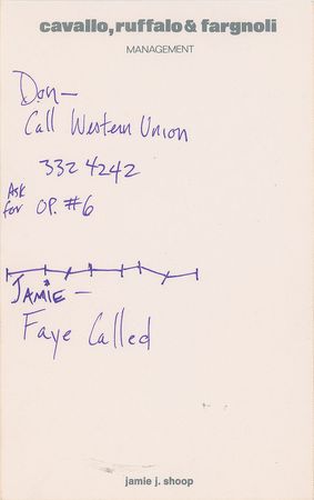 Lot #4006  Prince Group of (3) Handwritten Notes - Image 3