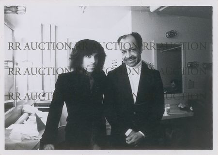 Lot #4039  Prince and His Father Original Vintage Photograph - Image 1