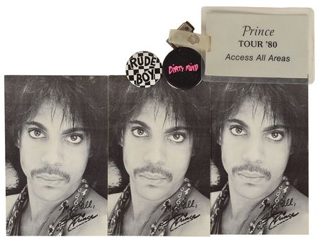 Lot #4022  Prince Group of (6) Early Items