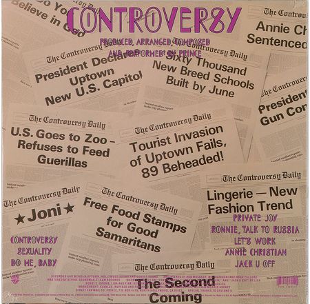 Lot #4029  Prince 'Controversy' Album - Image 2