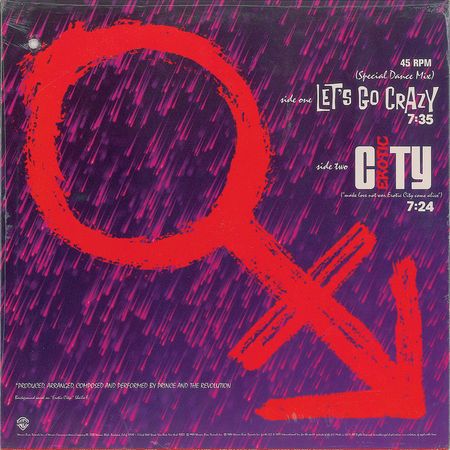 Lot #4052  Prince 'Let's Go Crazy' Single Album - Image 2