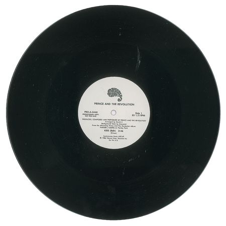 Lot #4093  Prince 'Kiss' Single Promo Album - Image 1