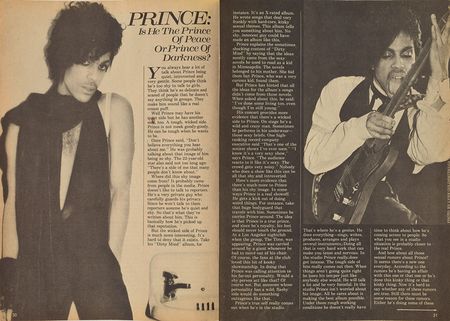 Lot #4040  Prince Calendar and Ephemera - Image 3