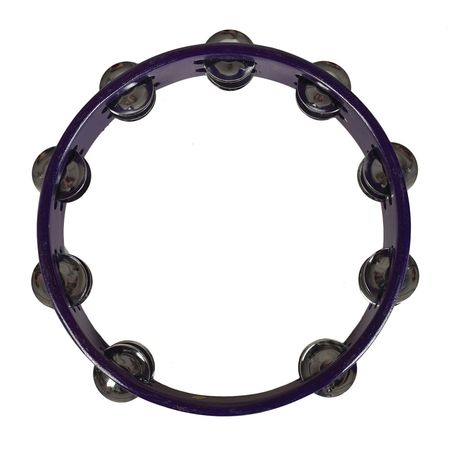 Lot #4043  Prince's Rehearsal-Used 'Purple Rain' Tambourine - Image 1