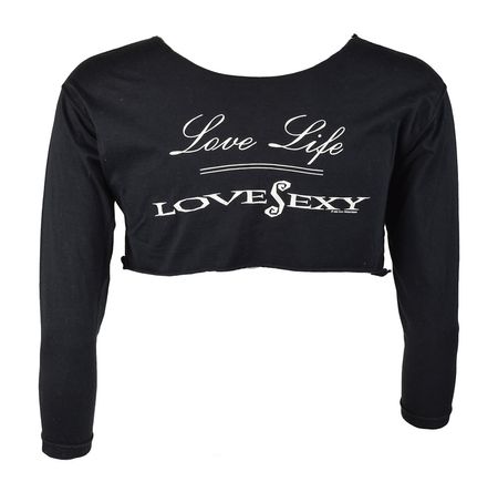 Lot #4131  Prince's Personally-Worn Lovesexy Cropped T-Shirt - Image 2