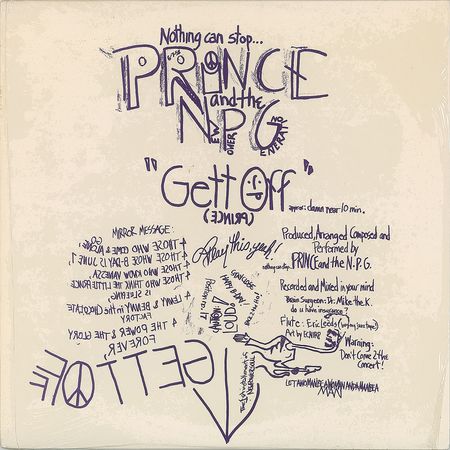 Lot #4177  Prince and The New Power Generation 'Gett Off' Limited Edition Album - Image 1