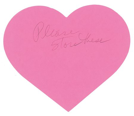 Lot #4170  Prince Handwritten Note and VHS Copies of Blue Light and Dolphin - Image 1