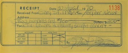 Lot #4154  PRN Productions Receipt Book - Image 3