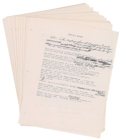 Lot #4155  Prince Graffiti Bridge Script with Handwritten Notes - Image 27