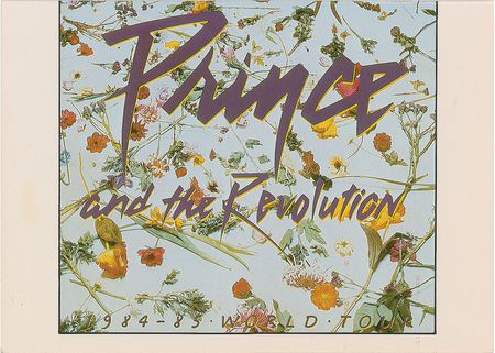 Lot #2774  Prince Purple Rain Tour 'Thank You' Card  - Image 1
