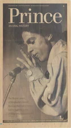 Lot #4080  Prince Group of (7) Albums and Tourbook - Image 2