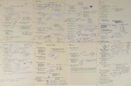 Lot #4057  Prince Purple Rain Tour Itineraries - Image 1