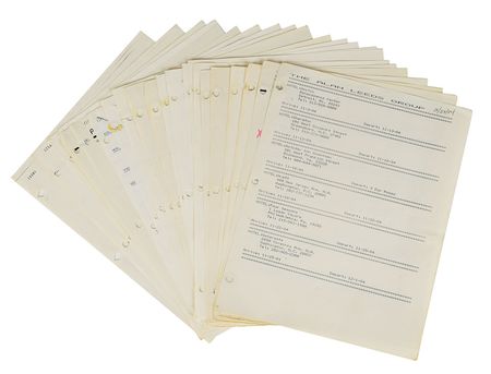 Lot #4057  Prince Purple Rain Tour Itineraries - Image 3