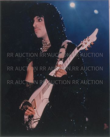 Lot #4075  Prince Group of (5) 1985 Purple Rain Tour Color Photographs - Image 3