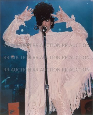 Lot #4075  Prince Group of (5) 1985 Purple Rain Tour Color Photographs - Image 4