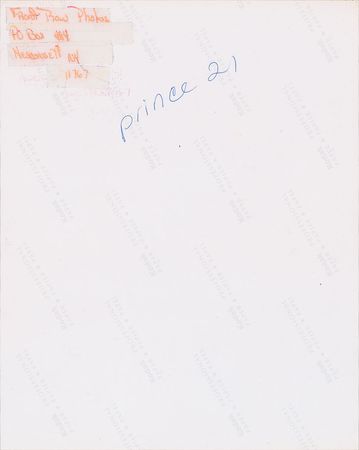Lot #4075  Prince Group of (5) 1985 Purple Rain Tour Color Photographs - Image 6