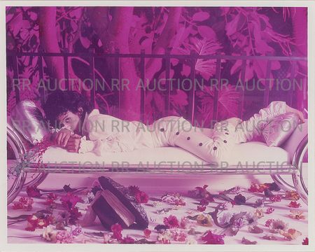 Lot #4048  Prince Hand-Annotated 1984 Unpublished Purple Rain Program Photograph by Larry Williams - Image 4