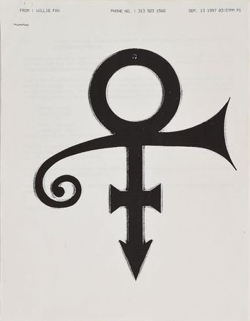 Lot #4212  Prince 1997 Jam of the Year Tour Rider, Pass, and Cassette - Image 2