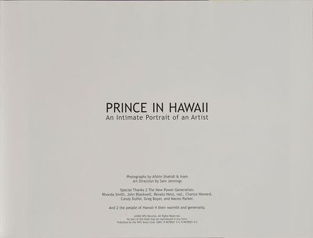 Prince In Hawaii Hardcover Book | RR Auction