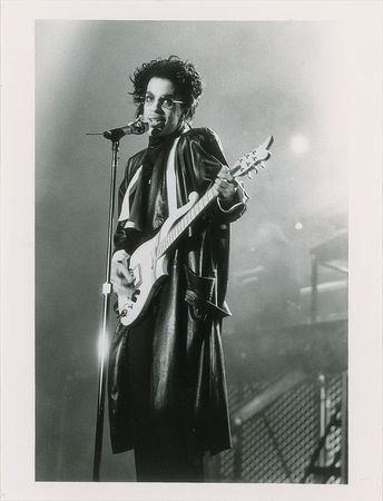 Lot #4125  Prince 1987 Sign o? the Times Tour Original Vintage Photograph - Image 1