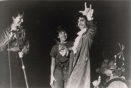 Lot #4070  Prince 1984 Gallaudet University Pair of Original Vintage Photographs - Image 1
