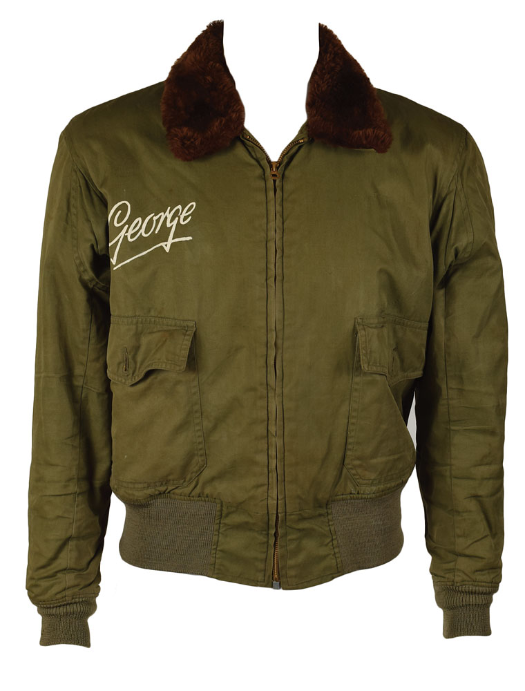 WWII USAAF 8th Air Force B-10 Flight Jacket with Painted