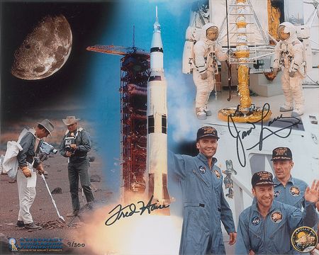 Lot #474 Apollo 13 Signed Photograph - Image 1