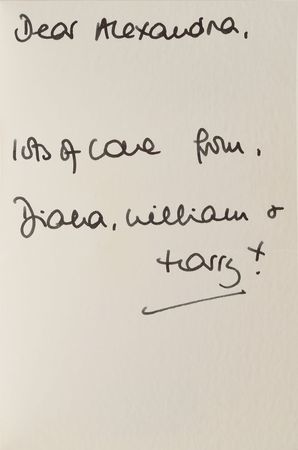 Lot #382 Princess Diana Card - Image 1