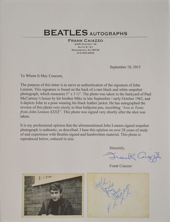 Lot #680 Beatles: John Lennon: Extraordinary 1962 candid snapped by McCartney's brother - Image 4