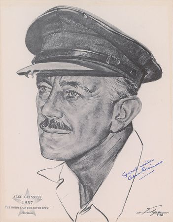 Lot #800 Alec Guinness Signed Photographs - Image 1