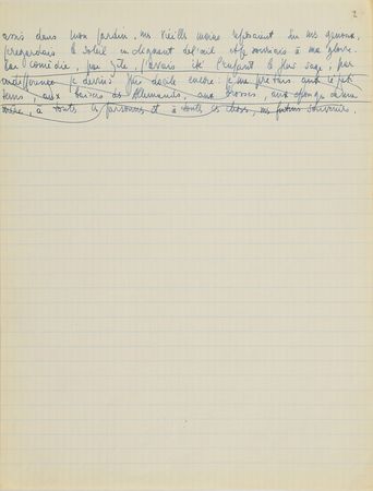 Lot #607 Jean-Paul Sartre: Important fragments from Sartre's draft for Les Mots, the autobiography of a writer - Image 12