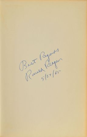 Lot #289 Ronald Reagan Book - Image 1