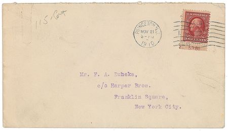 Lot #299 Woodrow Wilson Typed Letter Signed - Image 2
