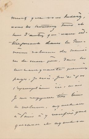 Lot #630 Alexandre Dumas, fils Handwritten Letter Signed - Image 3