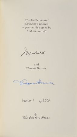 Lot #865 Muhammad Ali Book - Image 1