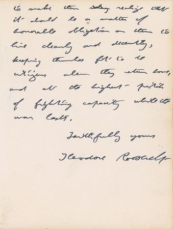 Lot #44 Theodore Roosevelt: 