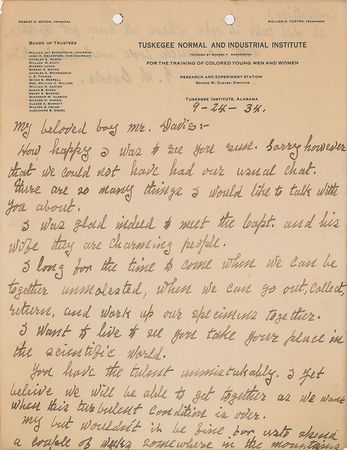 Lot #324 George Washington Carver: 